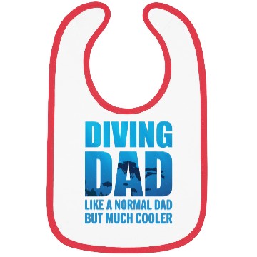 Discover Diving Dad Scuba Diving Bibs