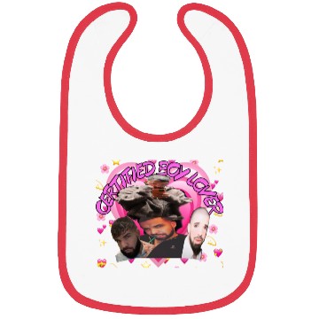 Discover Certified Boy Lover Bibs