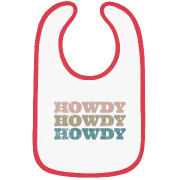 Discover Howdy Western Cowboy Rodeo Country Southern Howdy Bibs