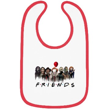 Discover Scary Friends Bibs