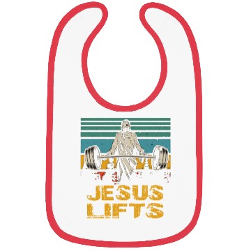 Discover JESUS LIFTS Bibs