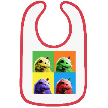 Discover Trash Possum Bibs