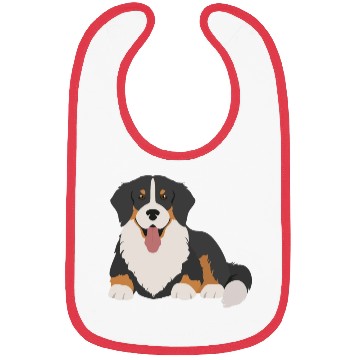 Discover Bernese Mountain Dog Face Bibs