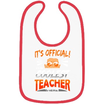 Discover Teacher Coolest Teacher Bibs