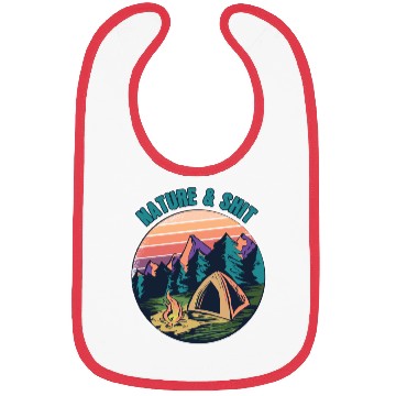 Discover Nature And Shit Bibs