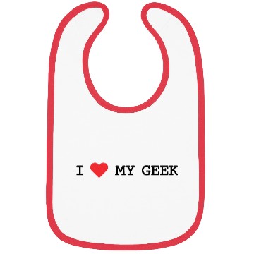 Discover I Love My Geek Bibs