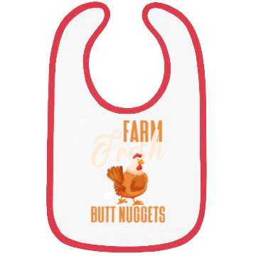 Discover Farm Fresh Butt Nuggets, Chicken Bibs