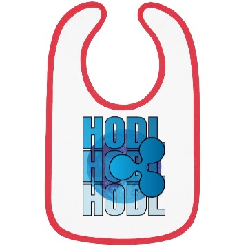 Discover HODL, Ripple, XRP, To the moon, Cryptocurrency Bibs