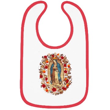 Discover Our Lady Of Guadalupe Virgin Mary Catholic Bibs