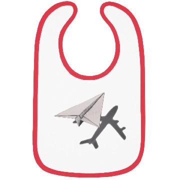 Discover Funny Pilot paper Airplane Bibs for CO pilots