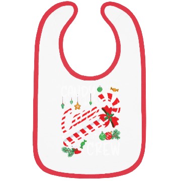 Discover Candy Canes Crew Christmas Matching Group Xmas Bibs