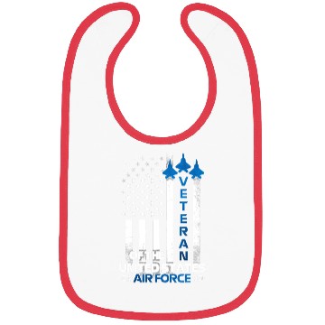 Discover Veteran Air Force Proud Army Veterans Day Bibs