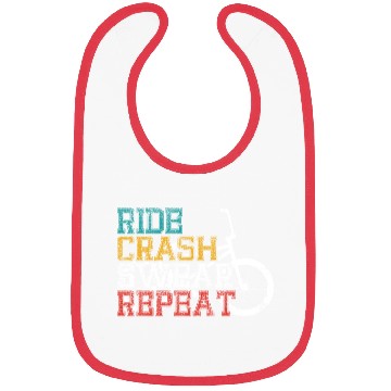 Discover Ride crash swear repeat Bibs