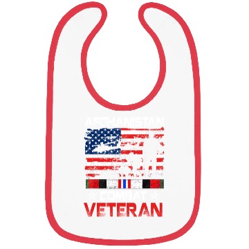 Discover Afghanistan Combat Veteran US Veteran Military Bibs