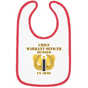 Discover Warrant Officer 5 CW5 w Eagle US Army Retired Bibs