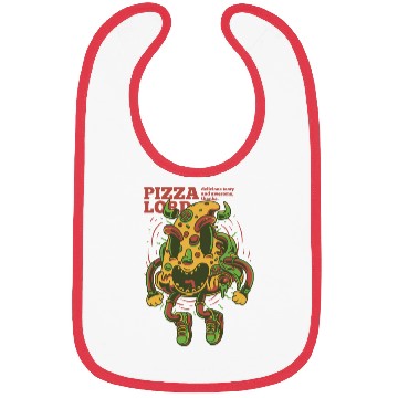 Discover Pizza lord Bibs