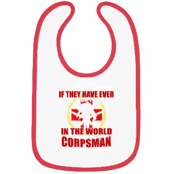 Discover Devil US Navy Corpsman DOC Badass Army Veteran Bibs