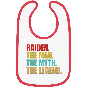 Discover Mens Raiden The Man The Myth The Legend Bibs