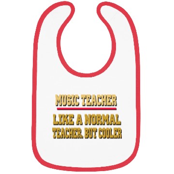 Discover MUSIC TEACHER GIFT Bibs