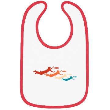 Discover Ultimate Frisbee Retro Vintage Bibs