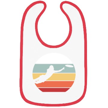 Discover Ultimate Frisbee Retro Vintage Bibs
