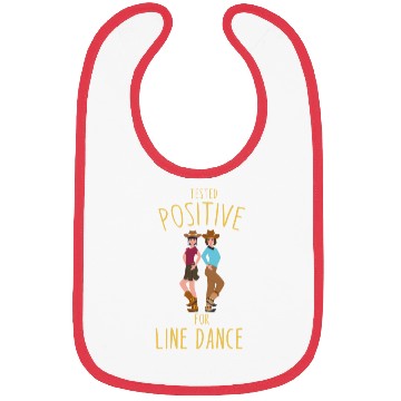 Discover Tested positive for Line Dance Line Dancing Bibs