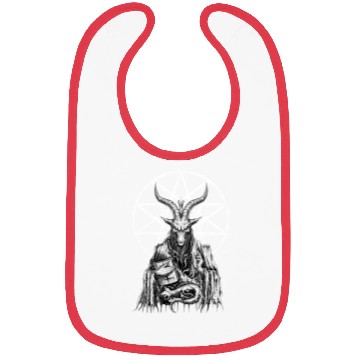 Discover Demonic Baphomet Goat Bibs