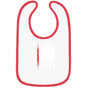 Discover Farrier, US Patriotic Flag, Bibs