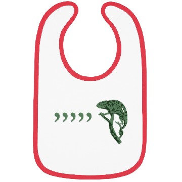 Discover Comma chameleon Bibs