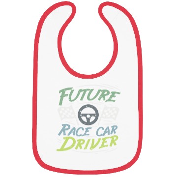 Discover Future Race Car Driver Kids Racing Driver Gift Bibs
