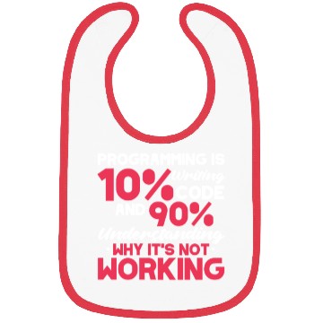 Discover Life Motto Software Developer Bibs