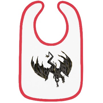 Discover Cowboy Riding Dragon Creature Mythological Bibs