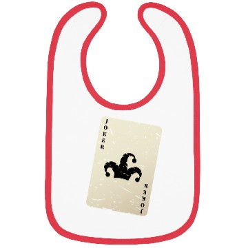 Discover Joker card Bibs