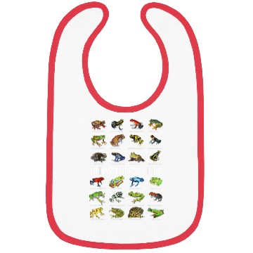 Discover Funny Frog Lovers For Kids Ultimate Frog Guide Bibs