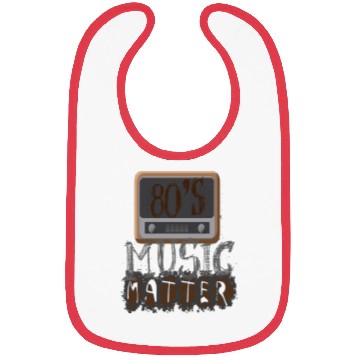 Discover 80s music lover 80s music matters3 Bibs