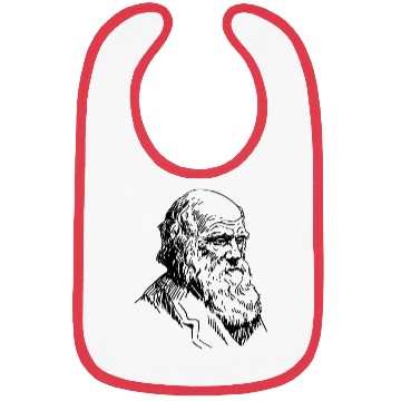 Discover Portrait Darwin evolution biology theory Bibs