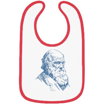 Discover Portrait Darwin evolution biology theory Bibs