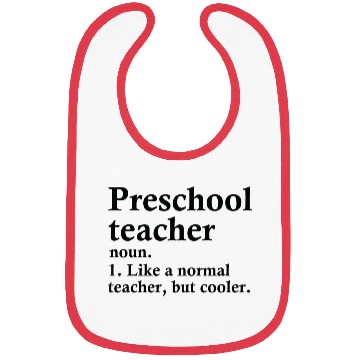 Discover Preschool Teacher Definition Bibs