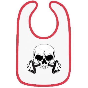 Discover Skull Gym Barbells Bibs