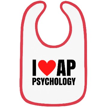Discover I love ap psychology gift Bibs