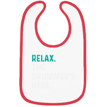 Discover Relax the drummer is here drummers Bibs