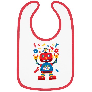 Discover Robot Engineer Science Technology Robots Bibs