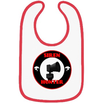 Discover Tornado Siren Hunter Bibs
