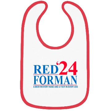 Discover Red Forman 2024 Bibs