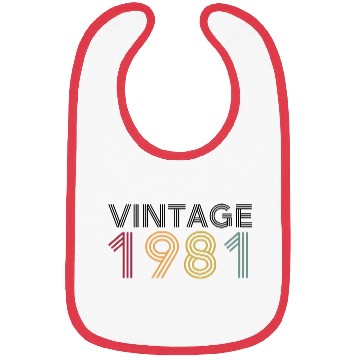 Discover Vintage 1981 Bibs