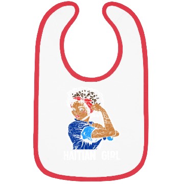 Discover Haiti Girl Caribbean Bibs