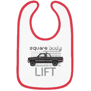 Discover Square Body Lift Black Bibs
