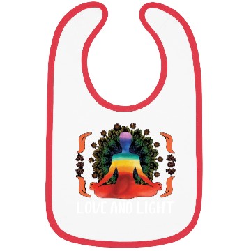 Discover Love and Light Yoga Bibs