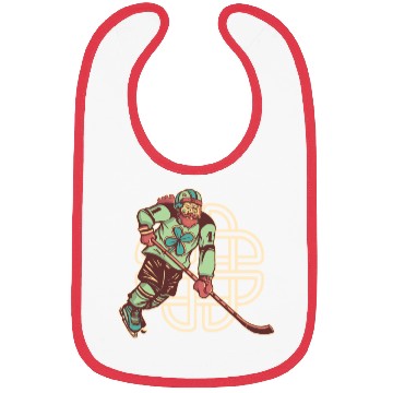 Discover St. Patrick's Day Ice Hockey Shenanigans Irish Bibs