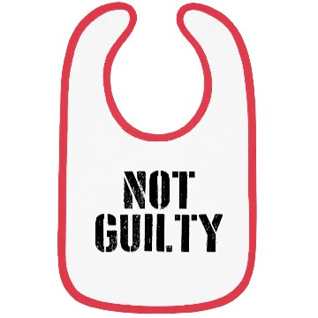 Discover Not Guilty Bibs
